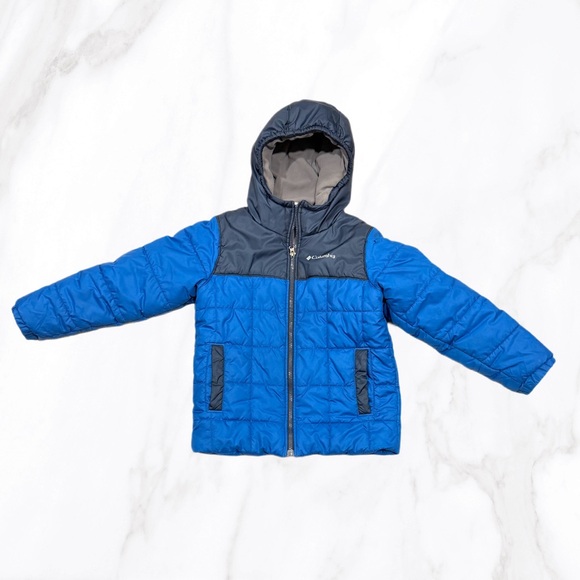 Columbia Kids Blue Pike Lake Puffer Jacket, Size‎ S - Picture 1 of 8